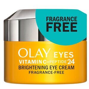 Olay Eyes Brighting Eye Cream - Vitamin C + Peptide 24  Fregrance Free, 15ML